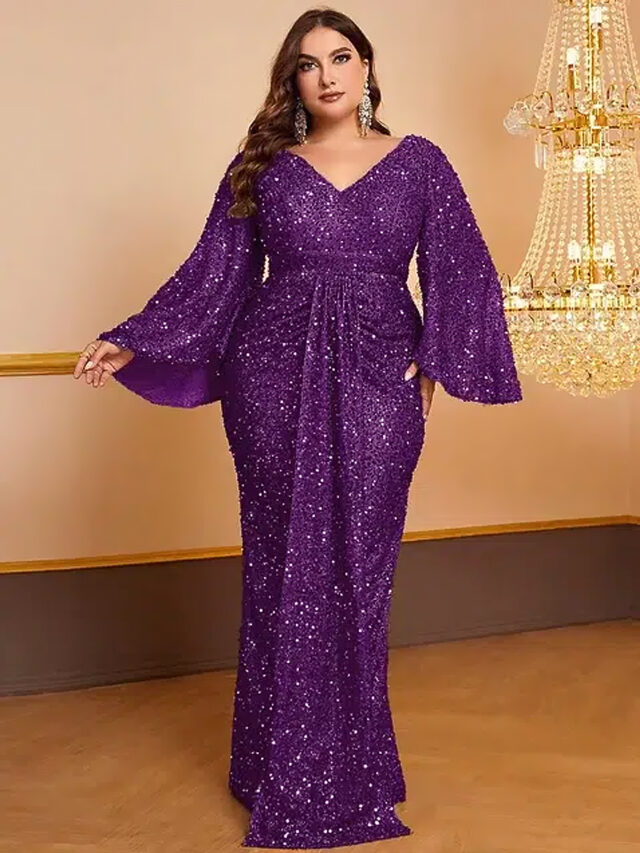 Robe de soirée grande taille