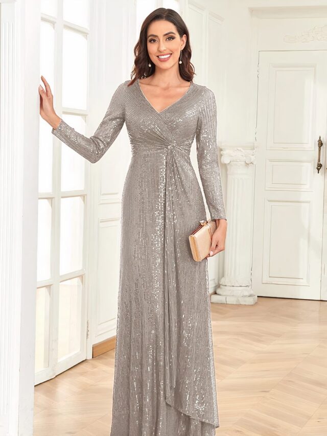 Robe de soirée brillante