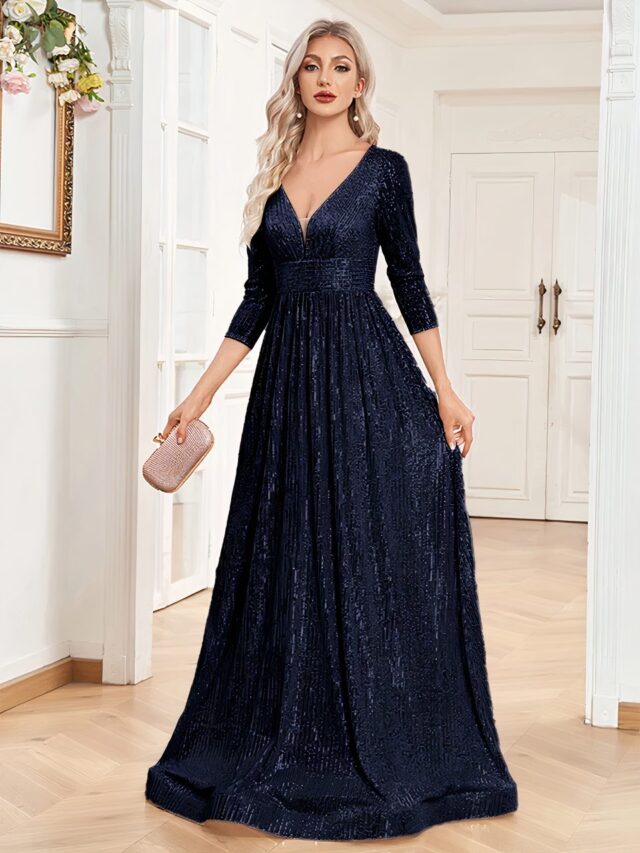 Robe de soirée classique