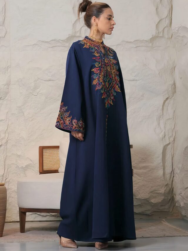 Robe kabyle forme trapèze